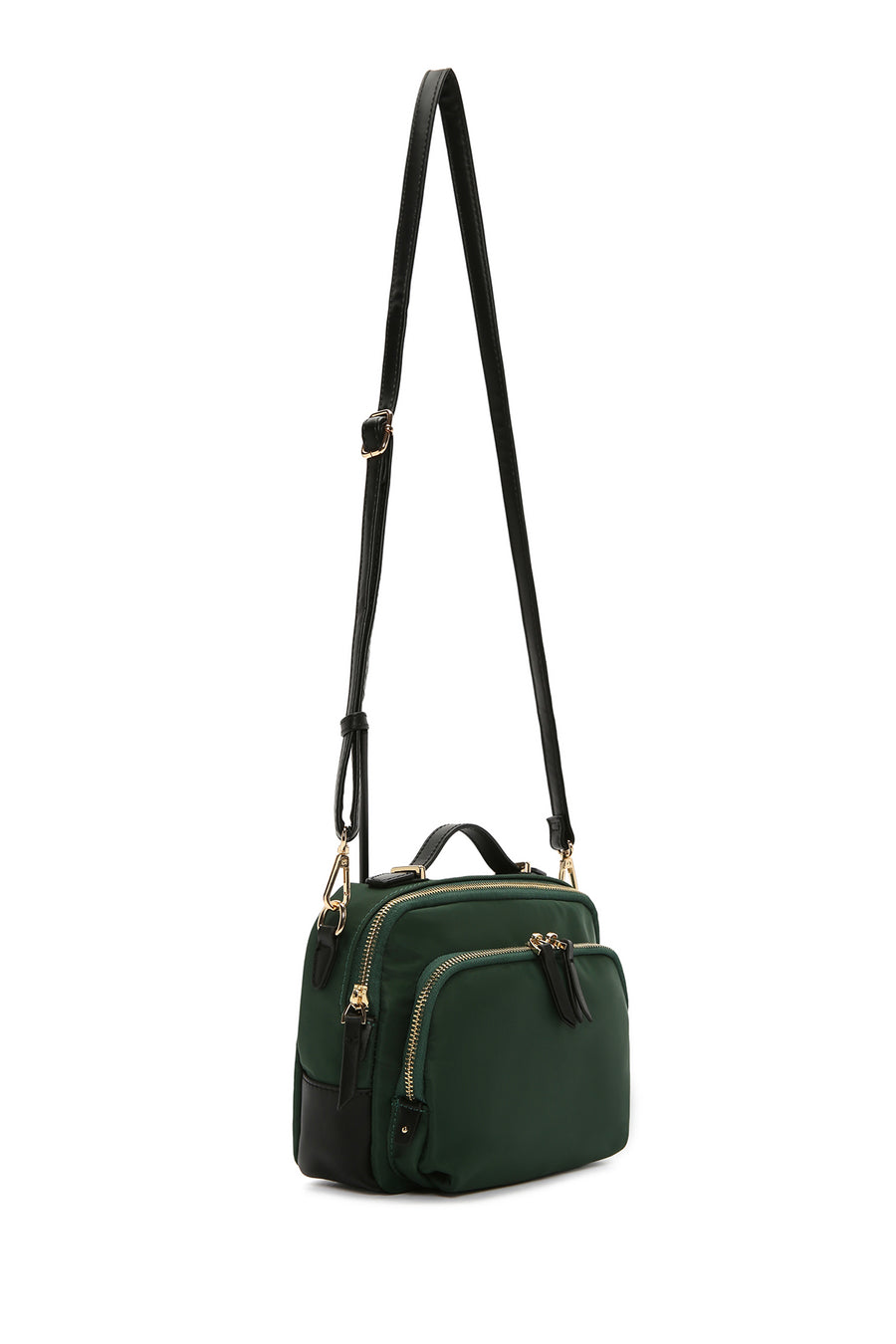 Women's Green Long Strap Shoulder Bag