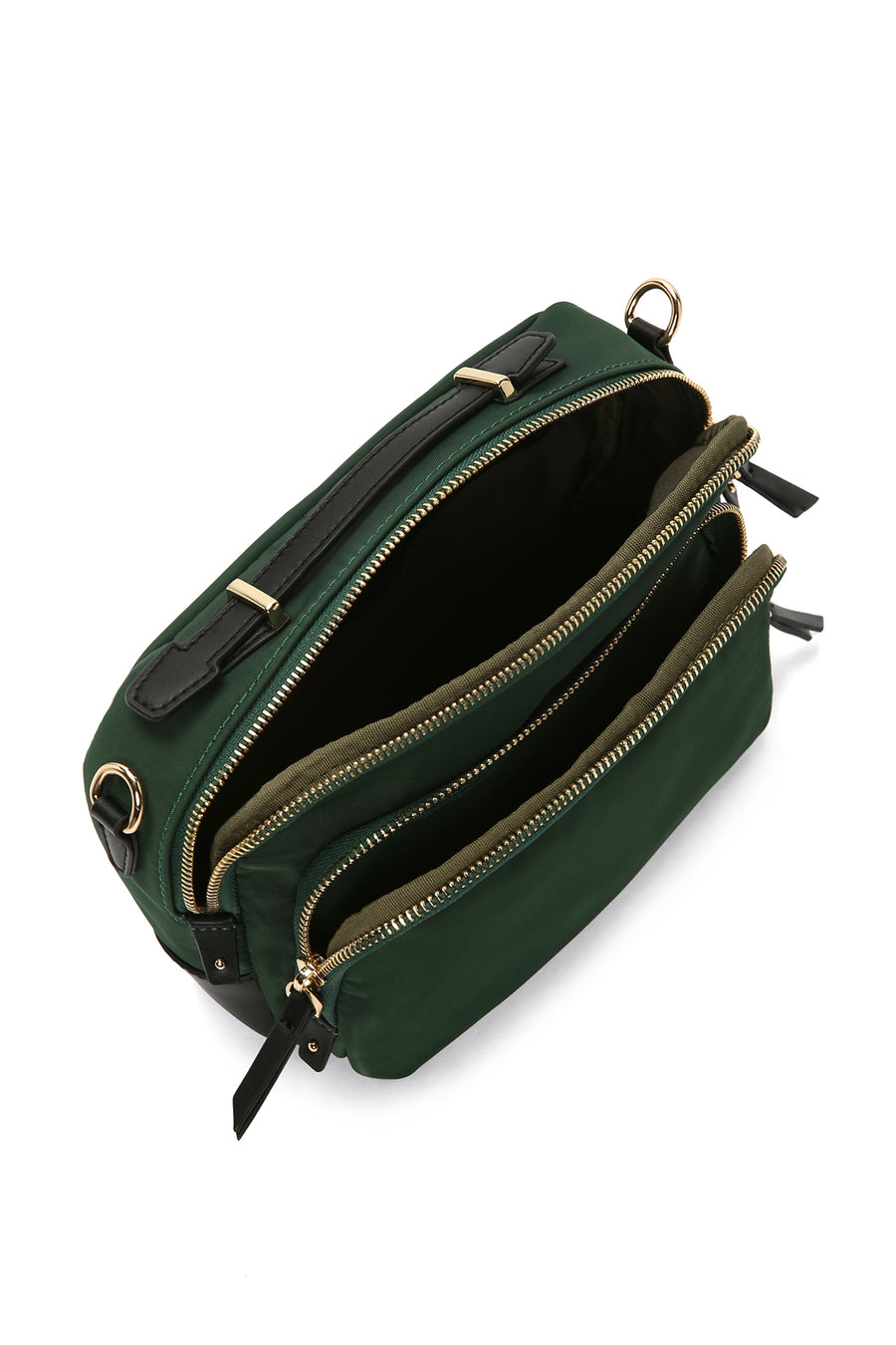 Women's Green Long Strap Shoulder Bag