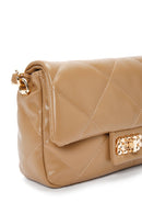 Women's Brown Long Strap Quilted Shoulder Bag | Derimod