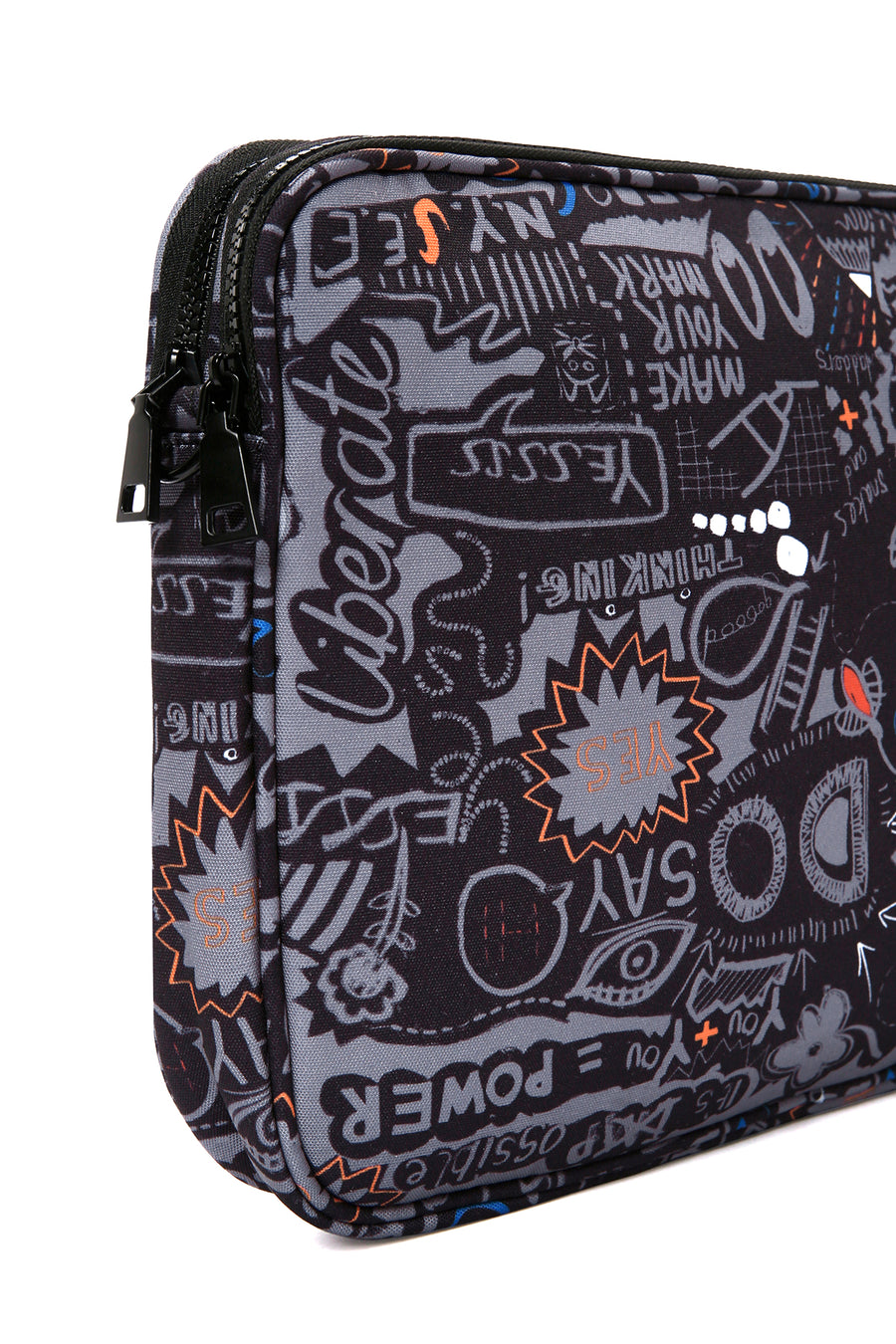 Women's Black Long Strap Briefcase