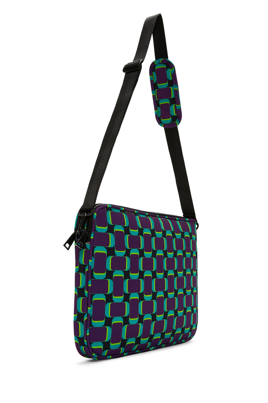 Women's Purple Long Strap Briefcase
