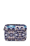 Kadın Mavi Uzun Askılı Evrak Çantası | Derimod