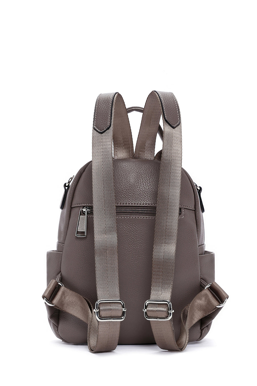 Women's Mink Strap Quilted Backpack