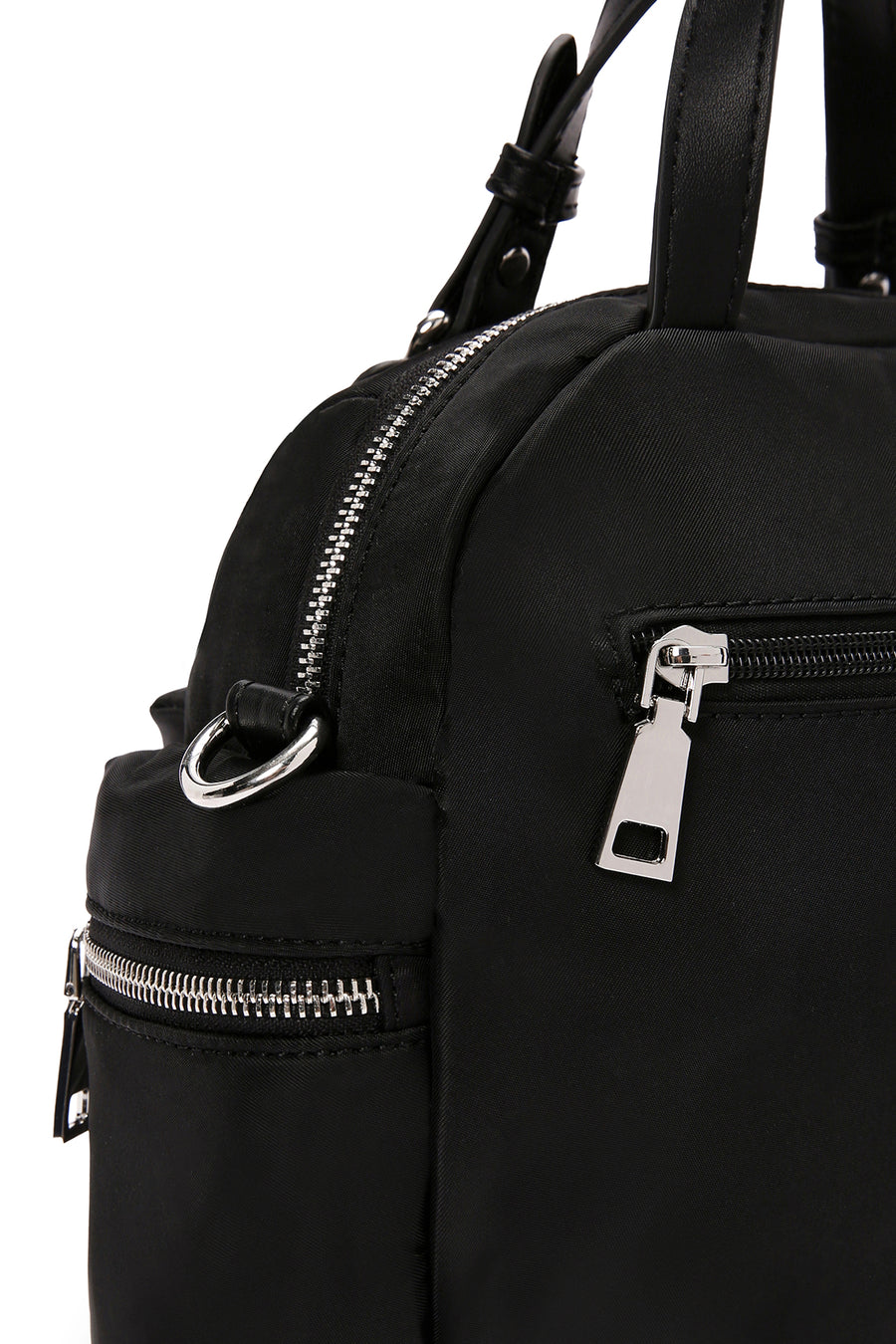 Women's Black Long Strap Shoulder Bag