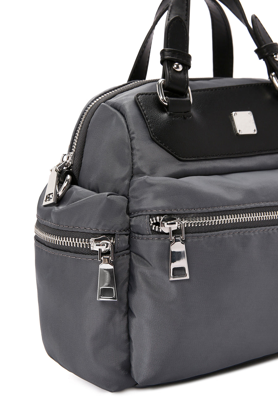 Women's Gray Long Strap Shoulder Bag
