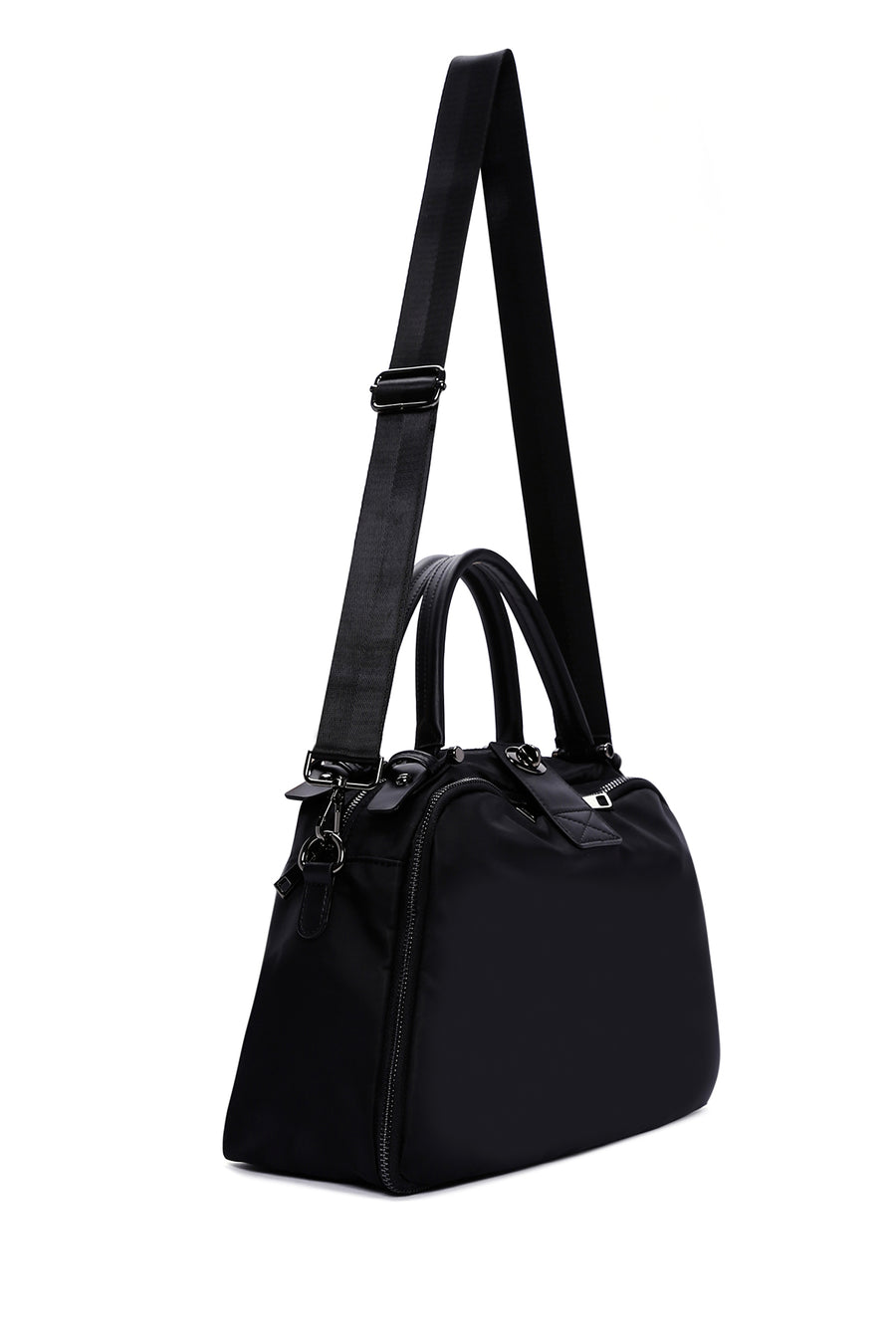 Women's Black Long Strap Shoulder Bag