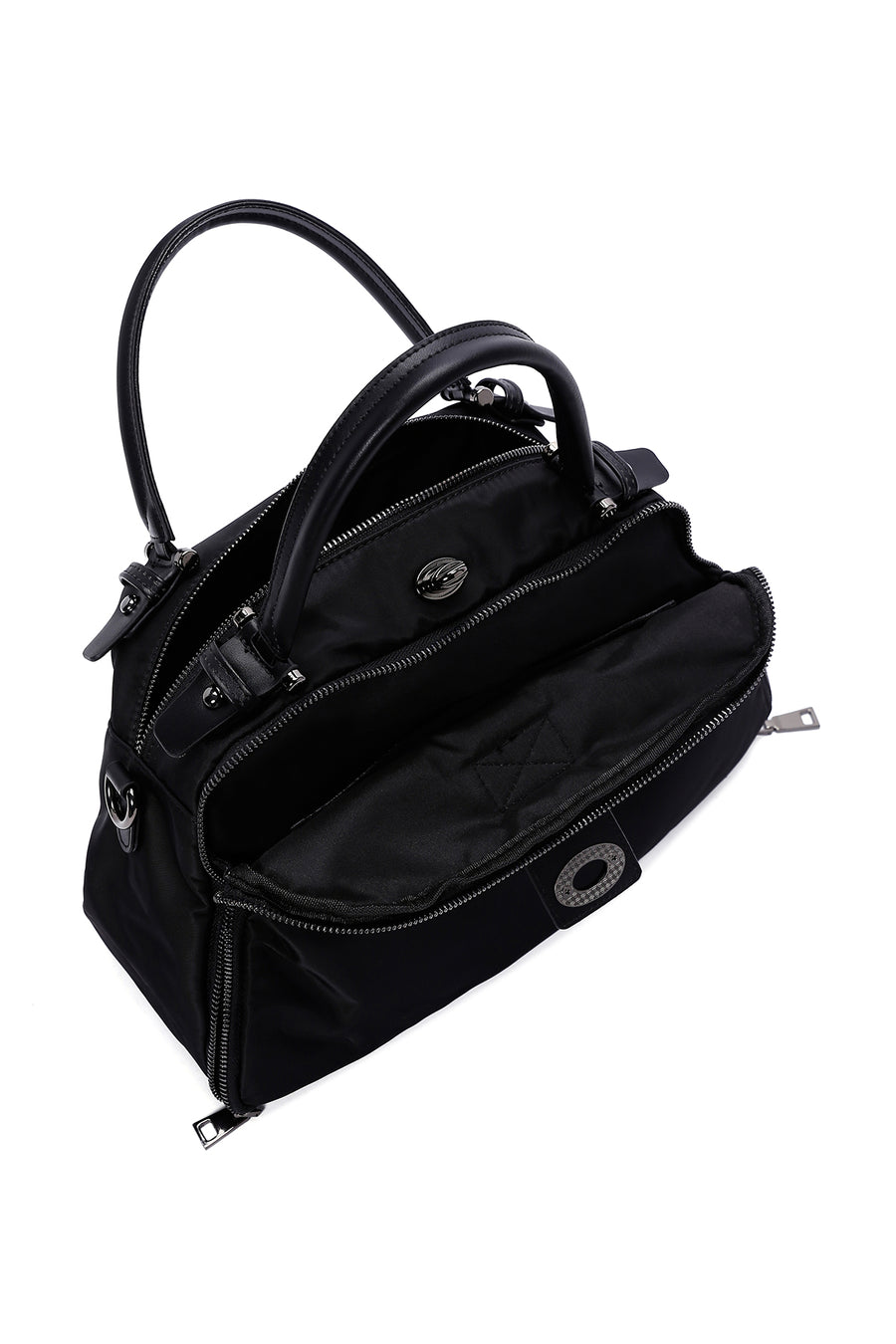 Women's Black Long Strap Shoulder Bag