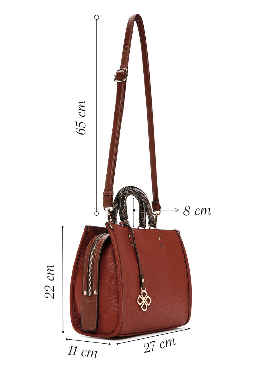 Women's Red Long Strap Shoulder Bag