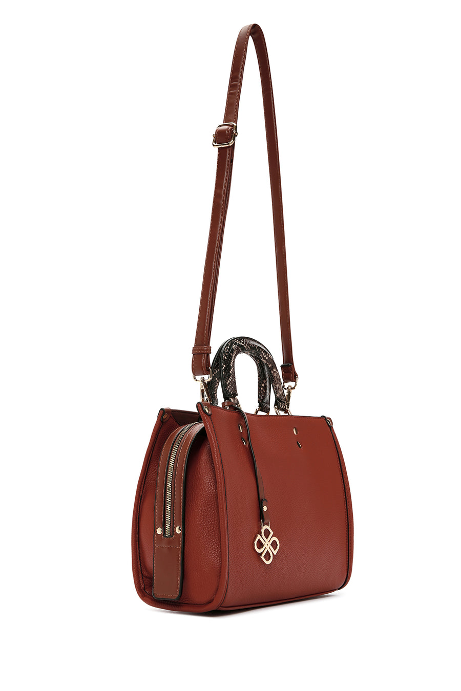 Women's Red Long Strap Shoulder Bag