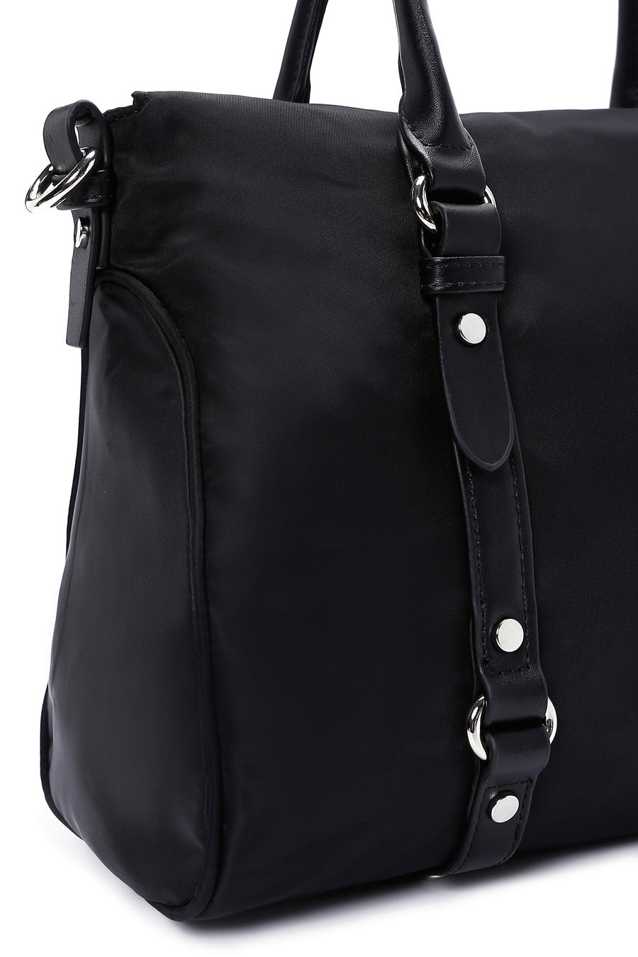 Women's Black Long Strap Shoulder Bag