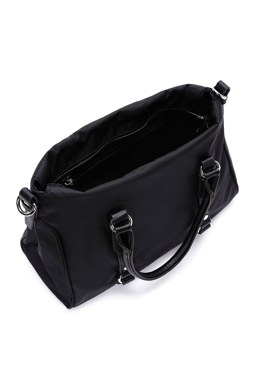Women's Black Long Strap Shoulder Bag
