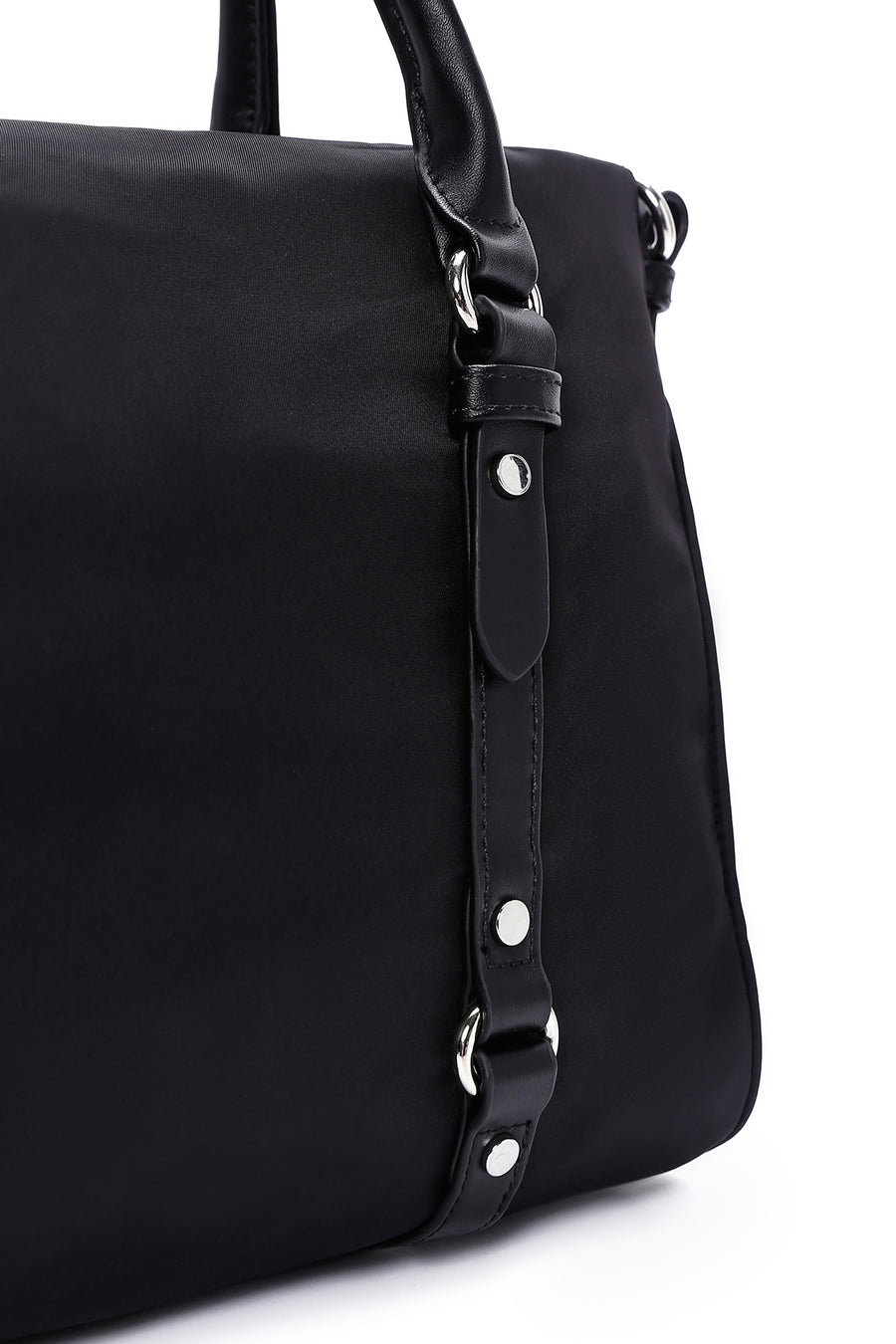 Women's Black Long Strap Shoulder Bag