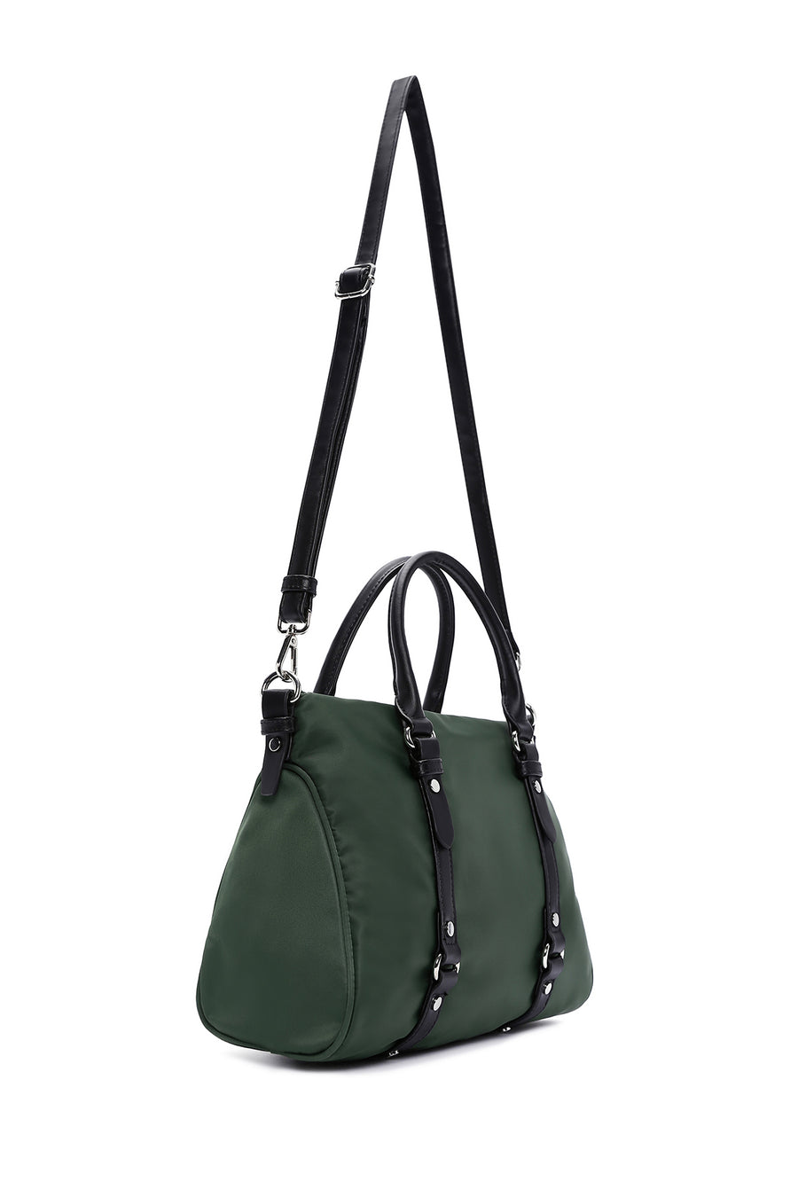 Women's Green Long Strap Shoulder Bag