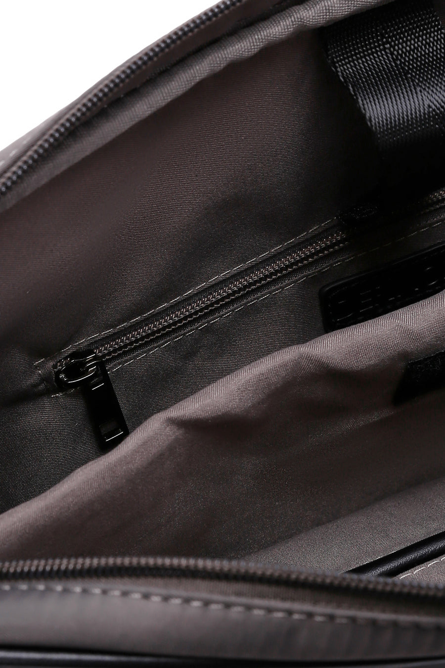 Women's Gray Long Strap Briefcase