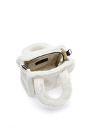 Kadın Bej Uzun Askılı Peluş Çapraz Çanta | Derimod