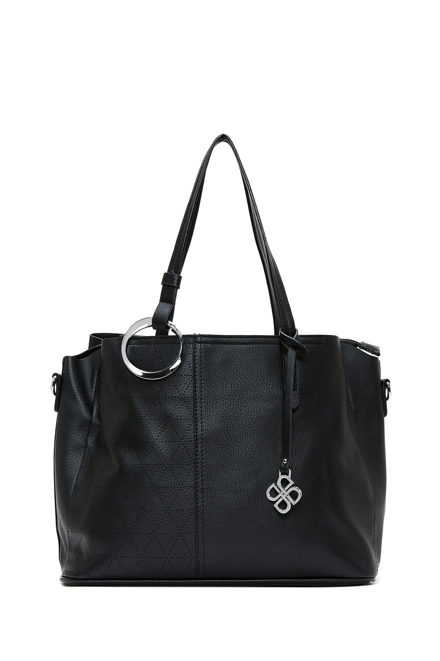 Women's Black Shoulder Bag