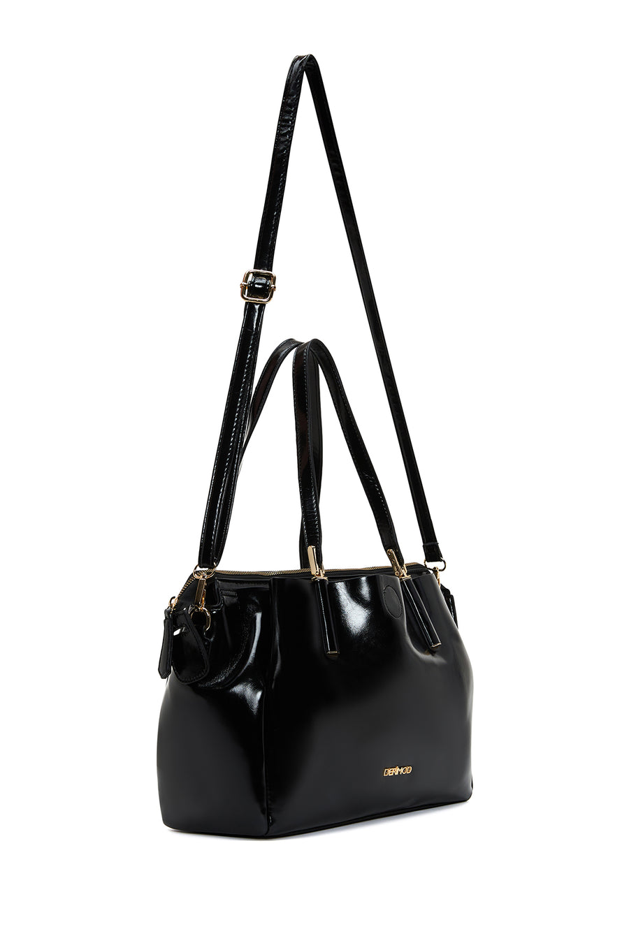 Women's Black Shoulder Bag