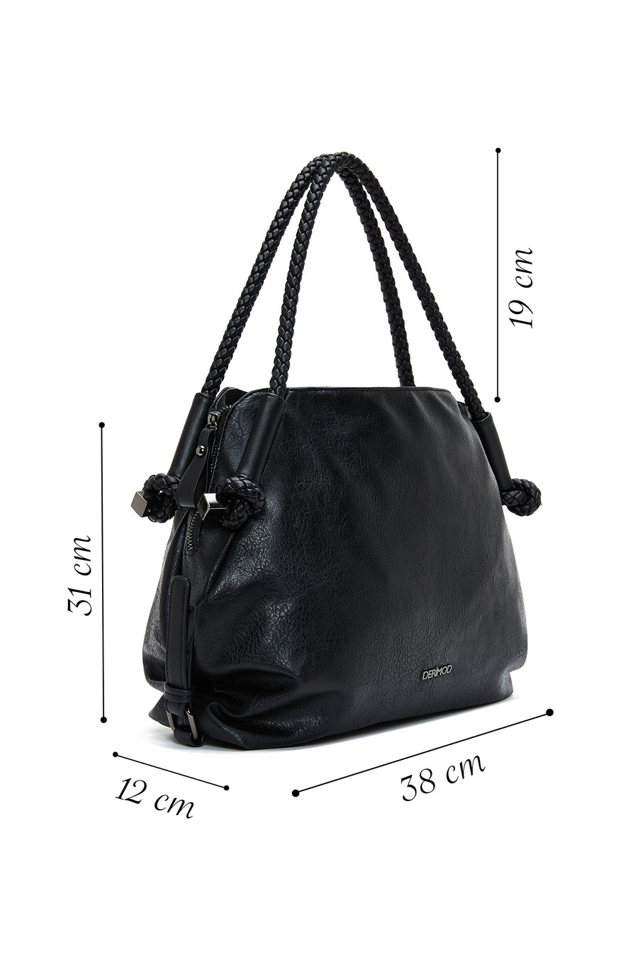 Women's Black Shoulder Bag