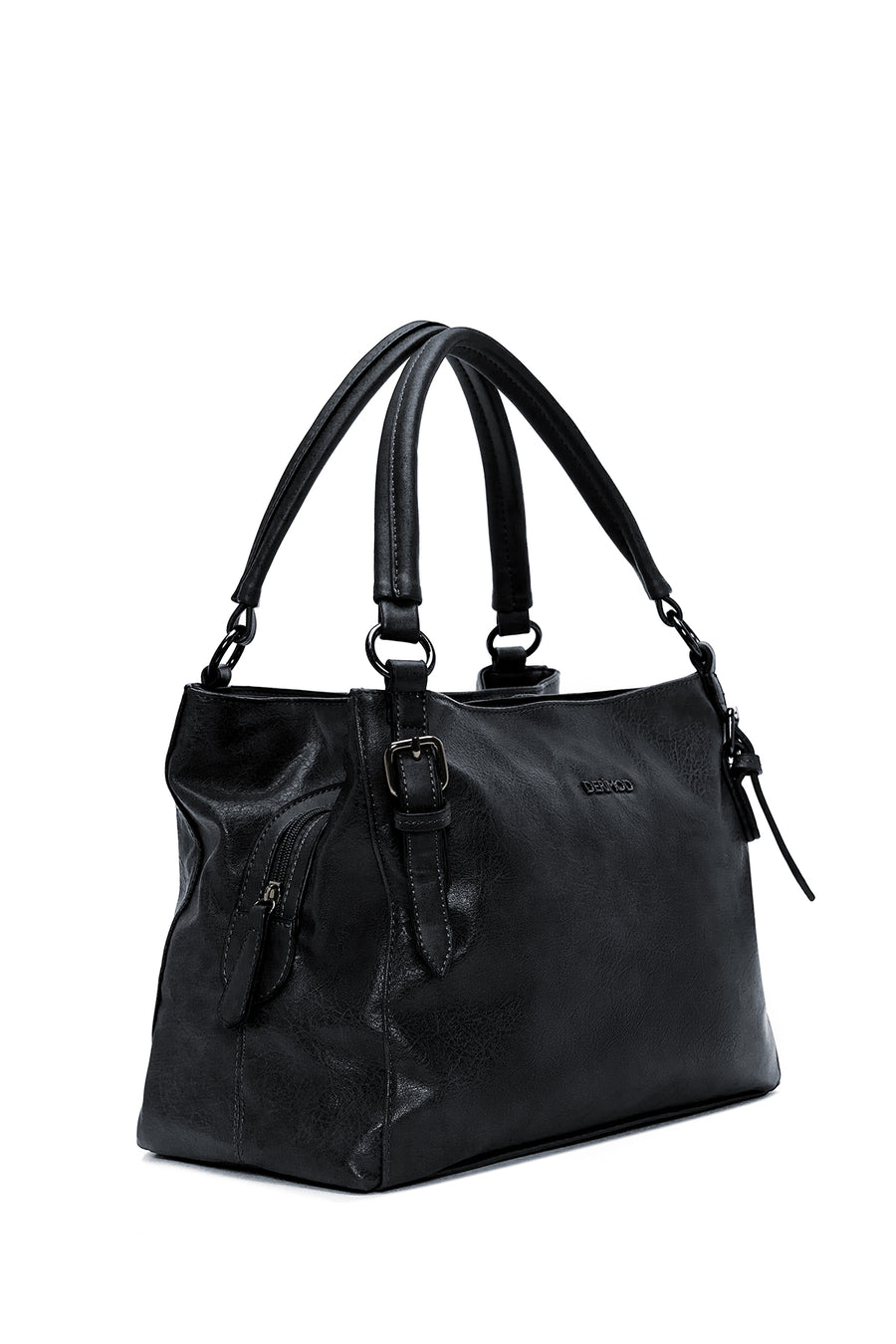 Women's Black Shoulder Bag