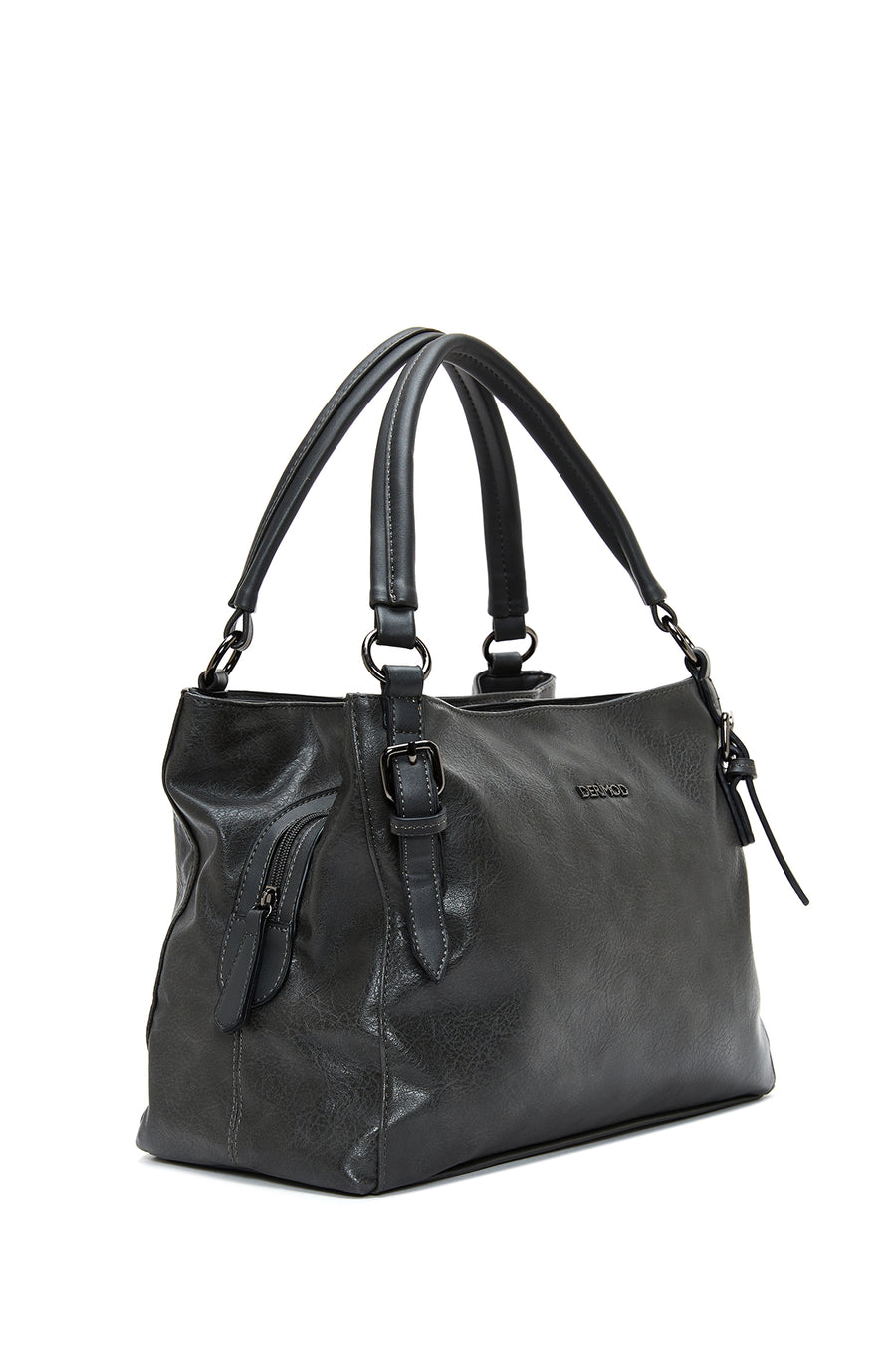 Women's Gray Shoulder Bag