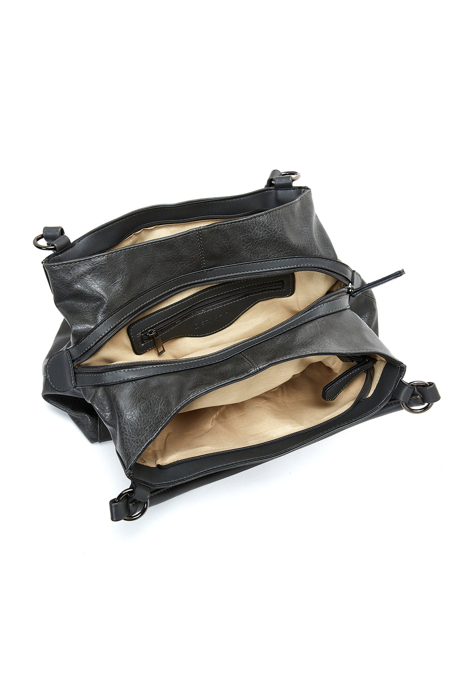 Women's Gray Shoulder Bag