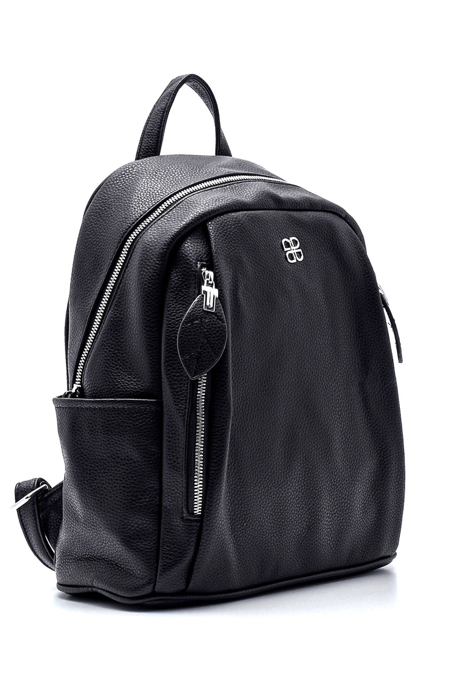 Women's Black Casual Backpack