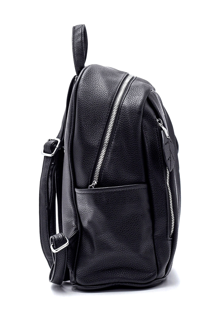 Women's Black Casual Backpack