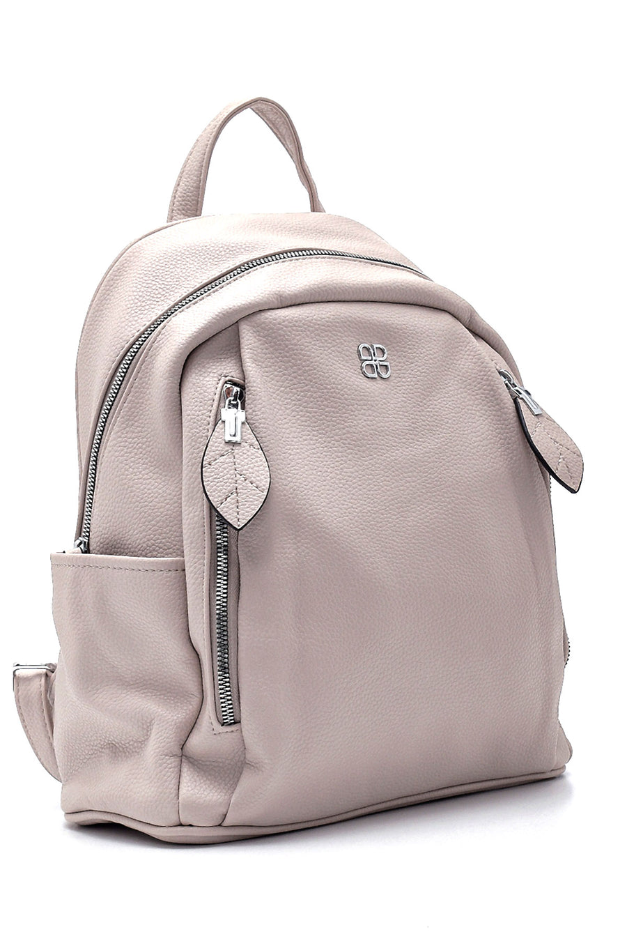 Women's Gray Casual Backpack