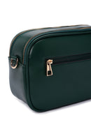 Kadın Yeşil Uzun Askılı Kapitone Çapraz Çanta | Derimod