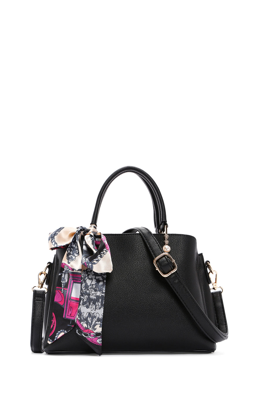 Women's Black Long Strap Shoulder Bag 23WBD264818 | Derimod