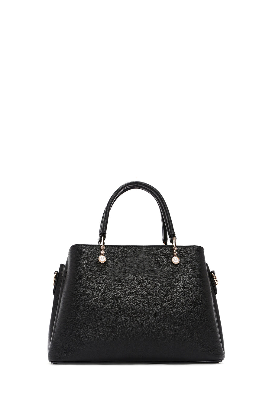 Women's Black Long Strap Shoulder Bag