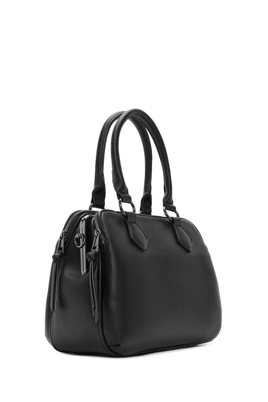 Women's Black Long Strap Shoulder Bag