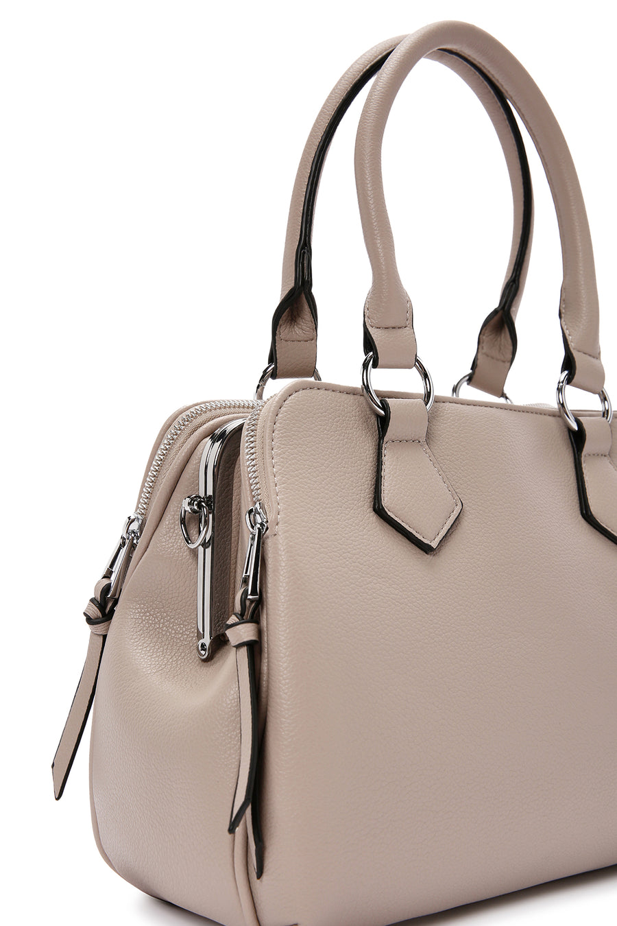 Women's Gray Long Strap Shoulder Bag