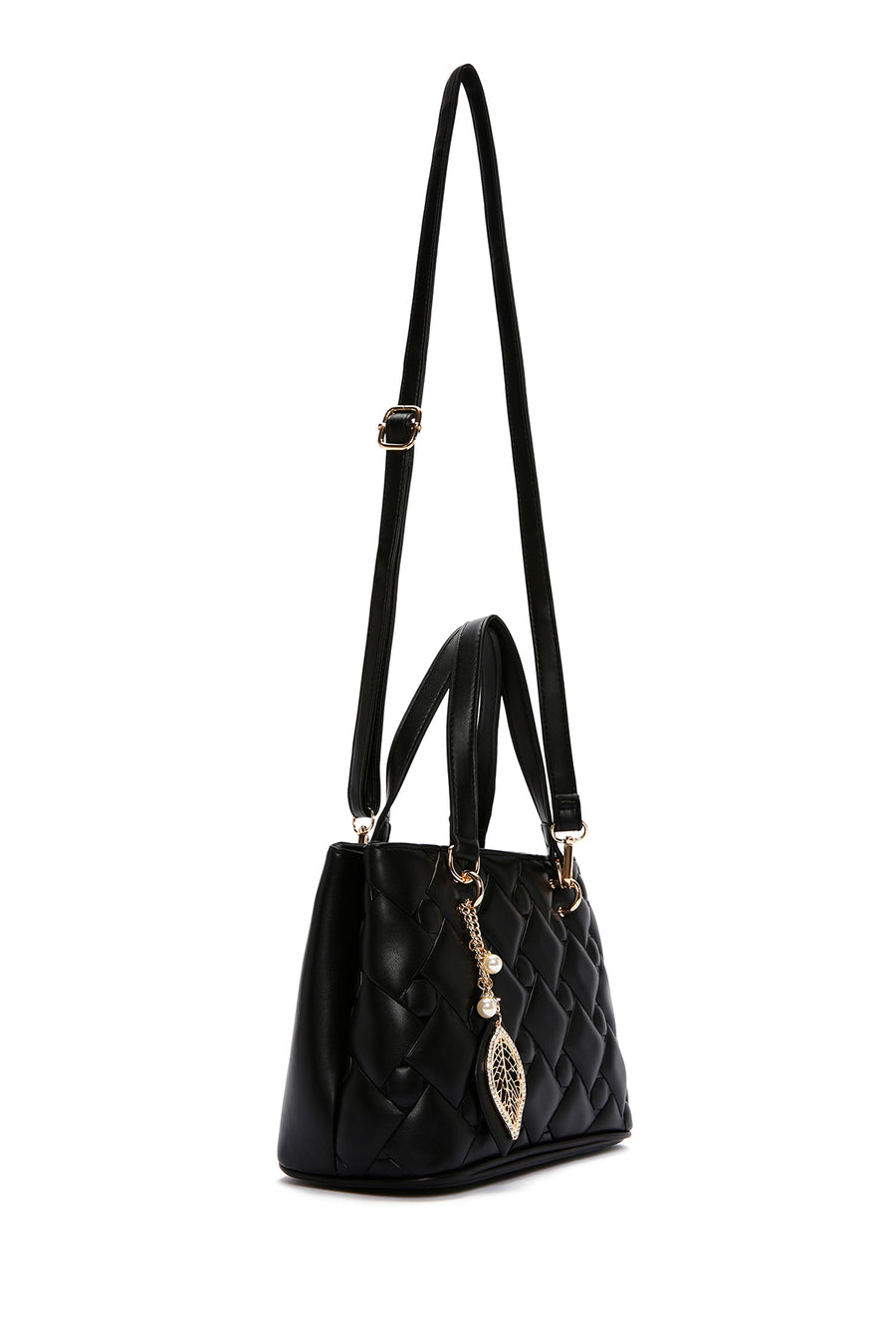Women's Black Shoulder Bag