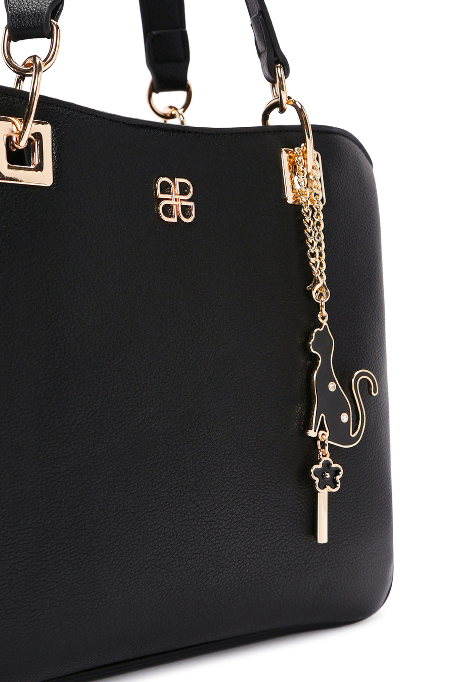 Women's Black Long Strap Shoulder Bag
