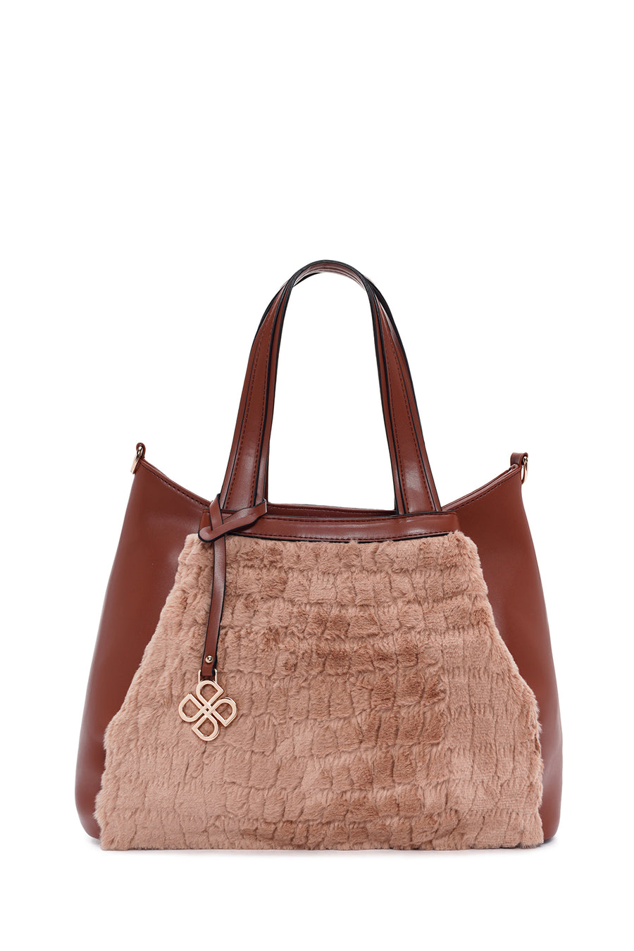 Women's Tan Long Strap Shoulder Bag