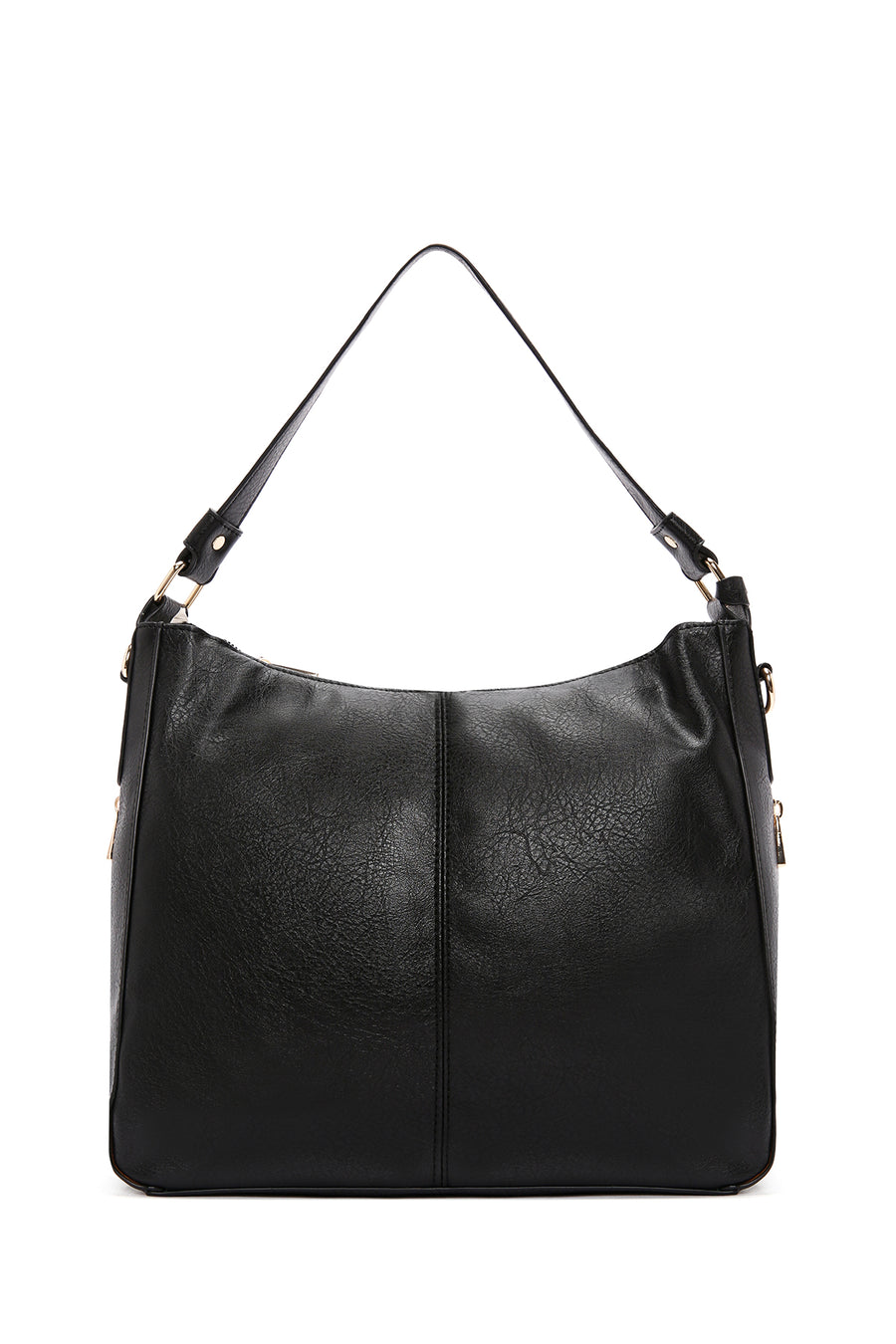 Women's Black Long Strap Shoulder Bag