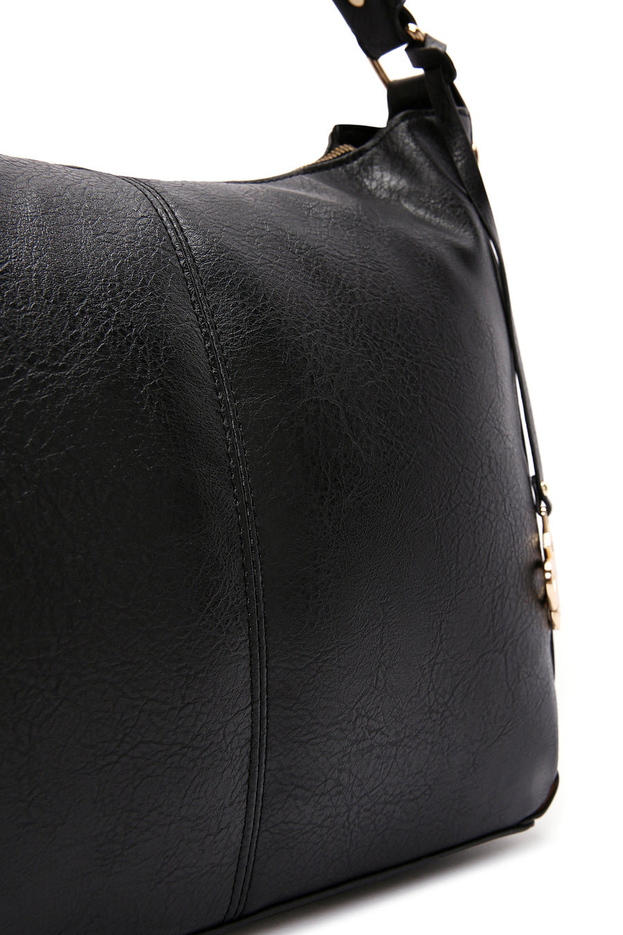 Women's Black Long Strap Shoulder Bag