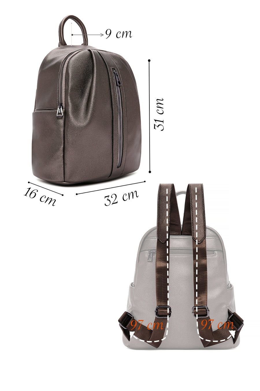 Women's Anthracite Backpack