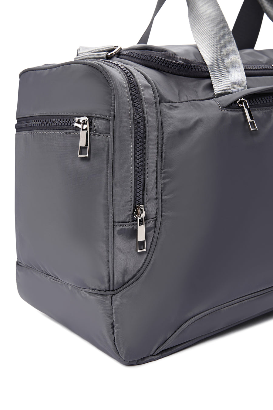 Women's Gray Baby Care Bag