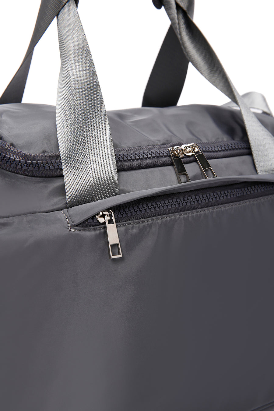 Women's Gray Baby Care Bag
