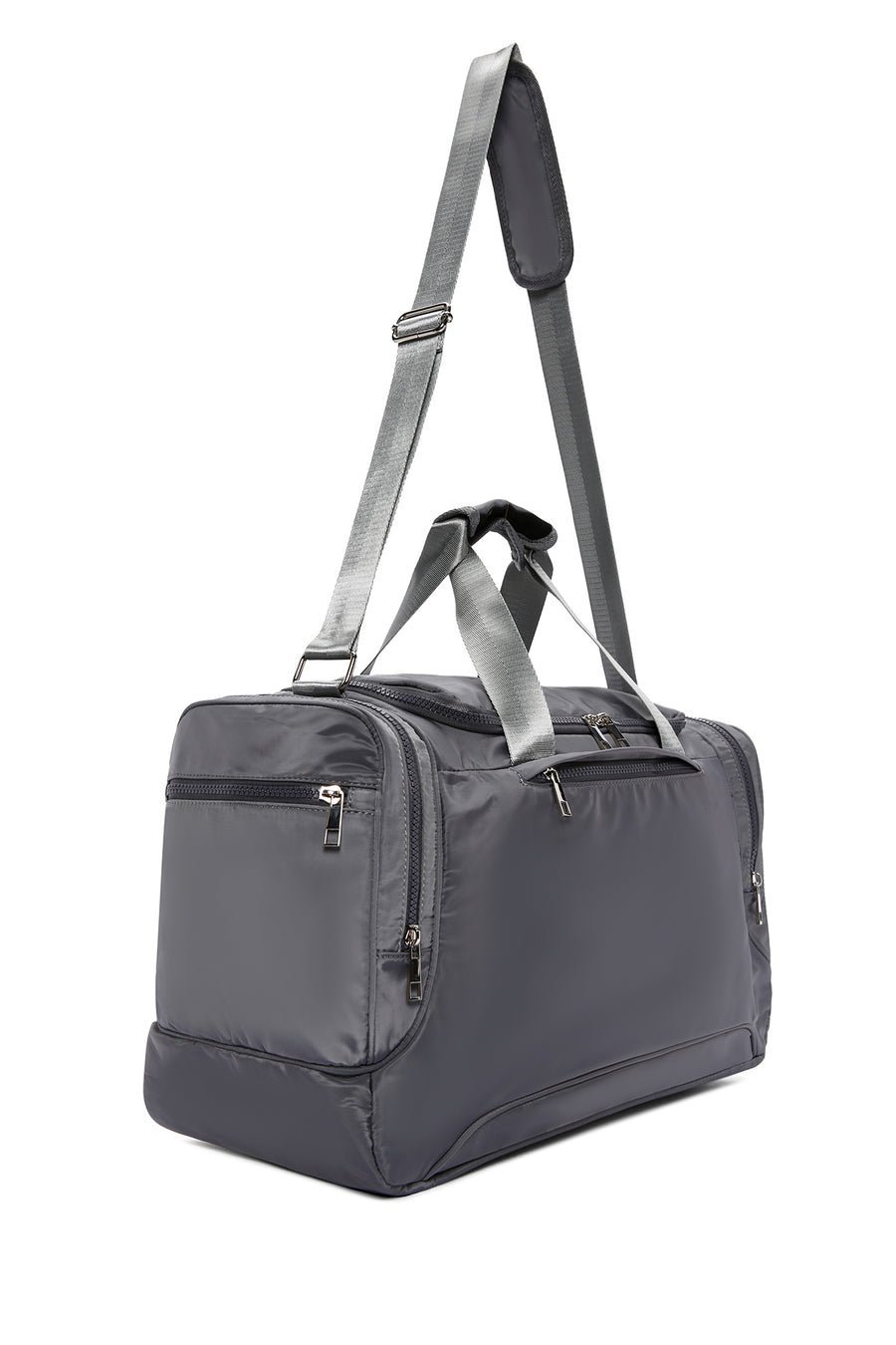 Women's Gray Baby Care Bag