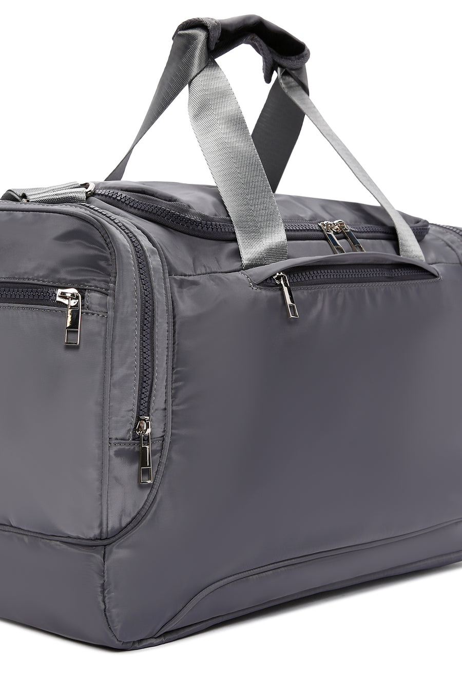 Women's Gray Baby Care Bag