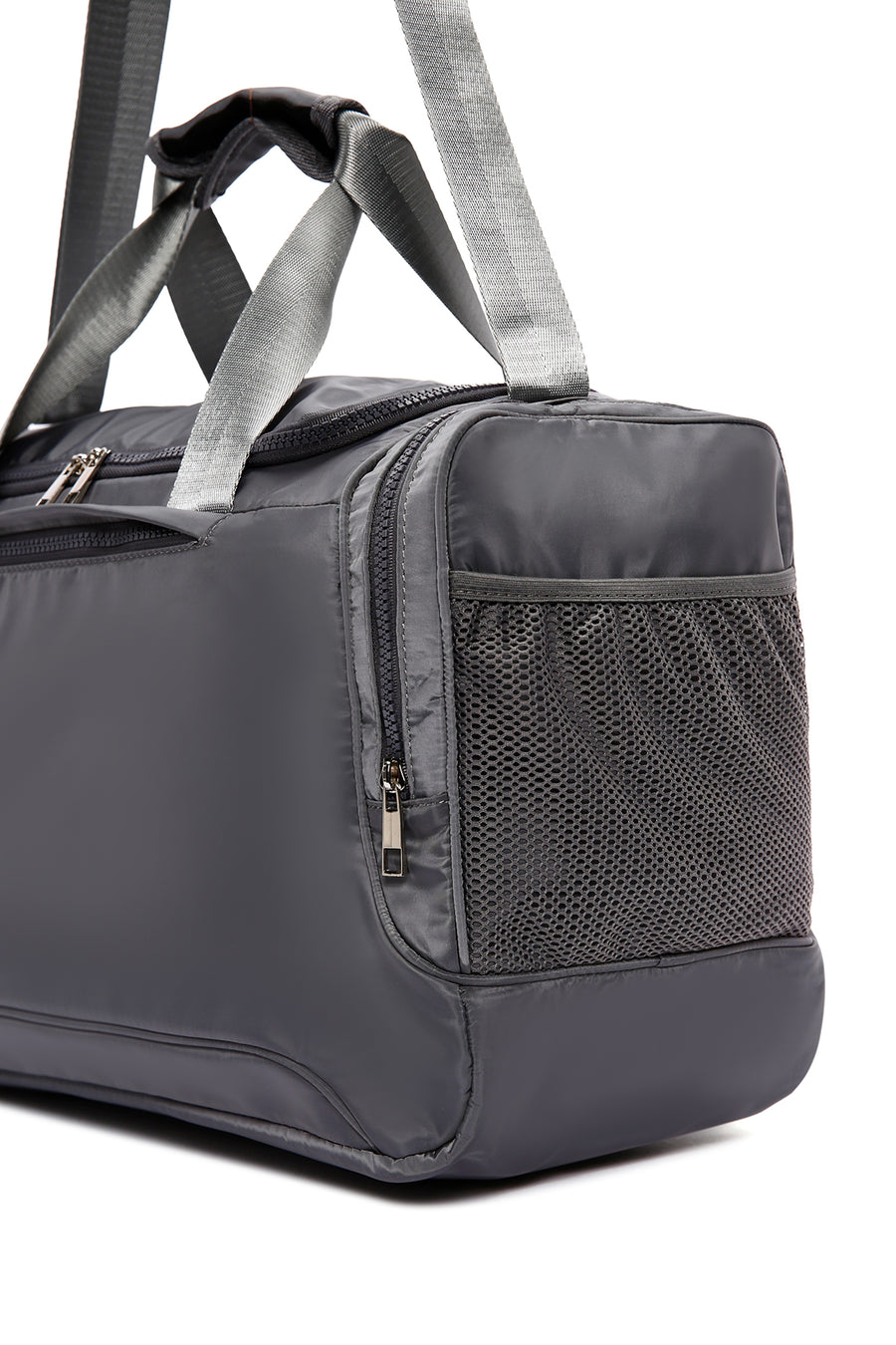 Women's Gray Baby Care Bag