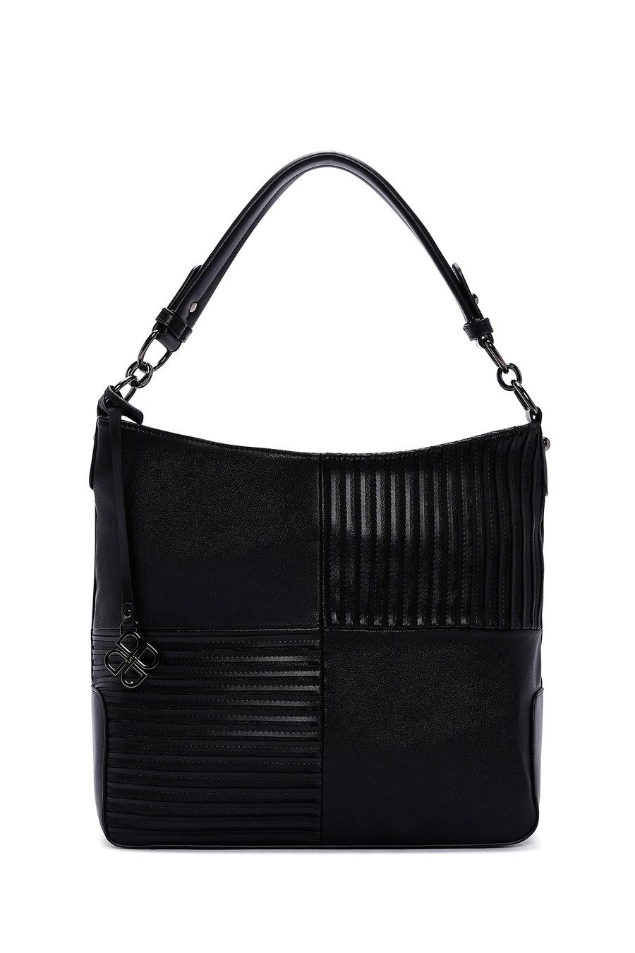 Women's Black Long Strap Shoulder Bag