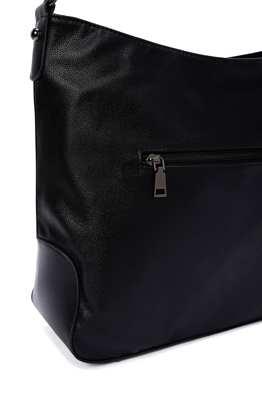 Women's Black Long Strap Shoulder Bag