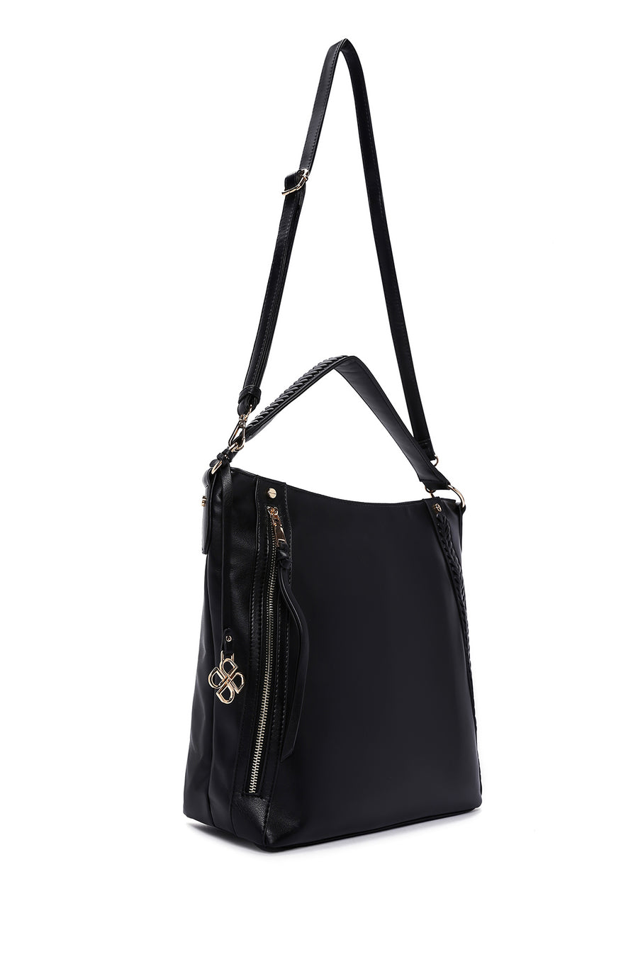 Women's Black Shoulder Bag