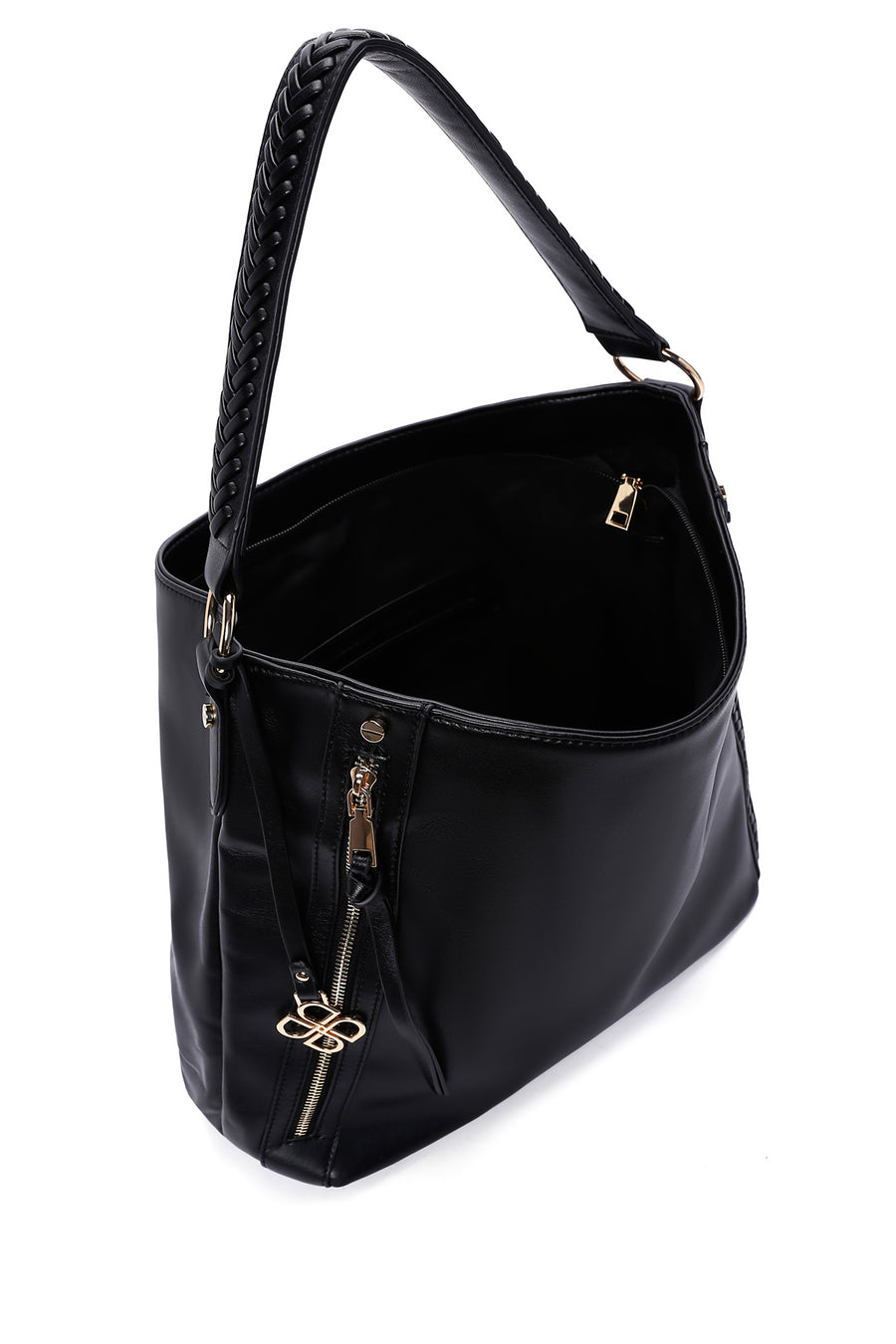 Women's Black Shoulder Bag