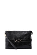 Women's Black Long Chain Strap Clutch Bag | Derimod