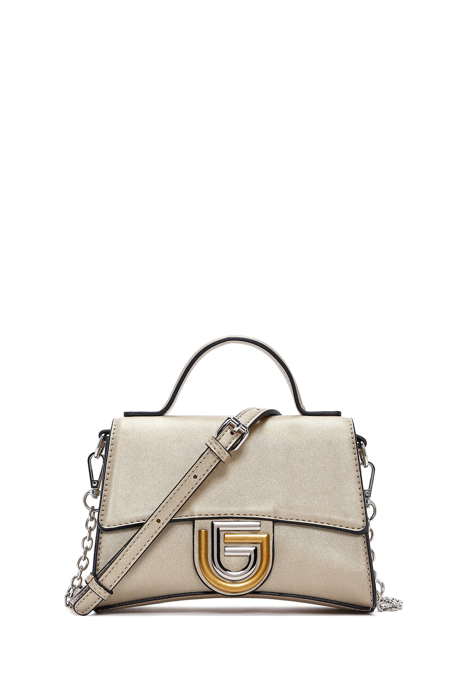 Women's Gold Long Strap Clutch Bag 23WBD282132 | Derimod